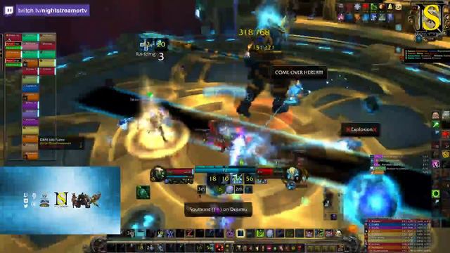 [World Of Warcraft] Stream - Открытие Тайник с сокровищами Анторуса Эпохальный + 977 DK Frost PoV