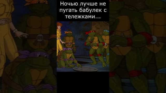 Ночью лучше не пугать бубулек с тележками