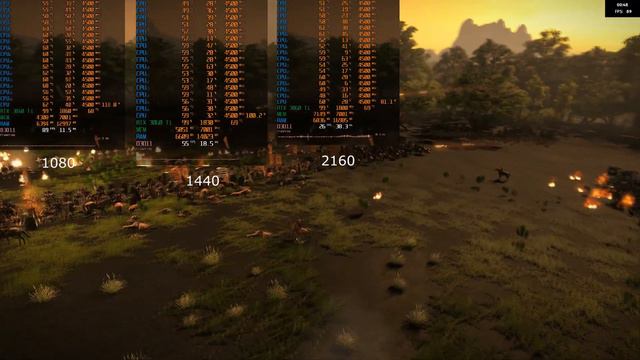 Total War Three Kingdoms Xeon 1660v3 RTX 3060 Ti