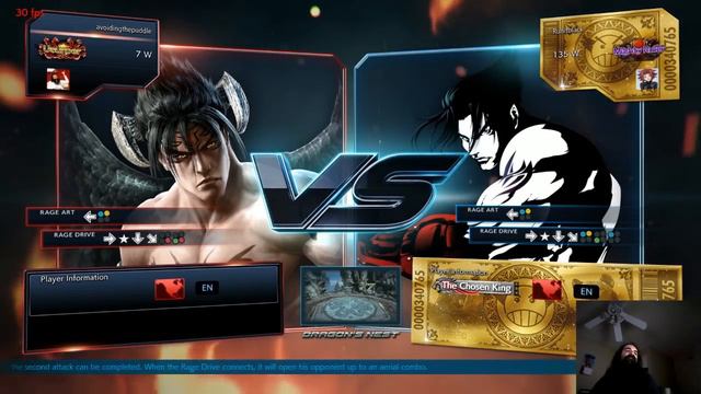 Early 2018: Aris' First Tekken Lobby