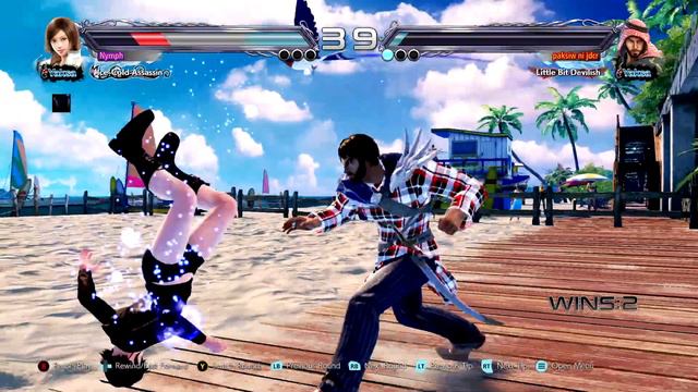 Asuka (Nymph) Vs Shaheen | Tekken 7