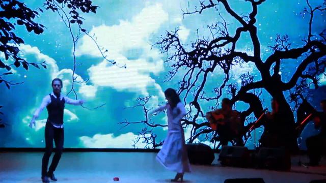 Фрагмент балета-фламенко 