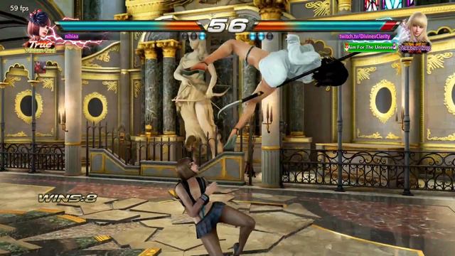 Weird Half Naked Lady Fights School Girl Tekken 7 Anna Vs Lili