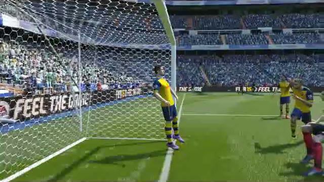 UT FIFA 15 Джорди Альба (Gordi Alba) поглащает мяч