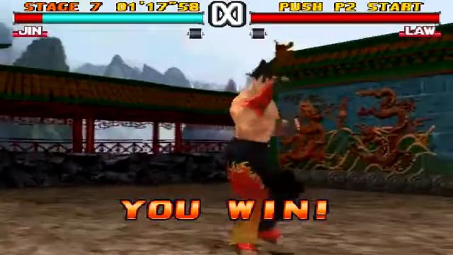 Tekken 3 HD  HQ   100% Walkthrough   Jin Kazama   YouTube