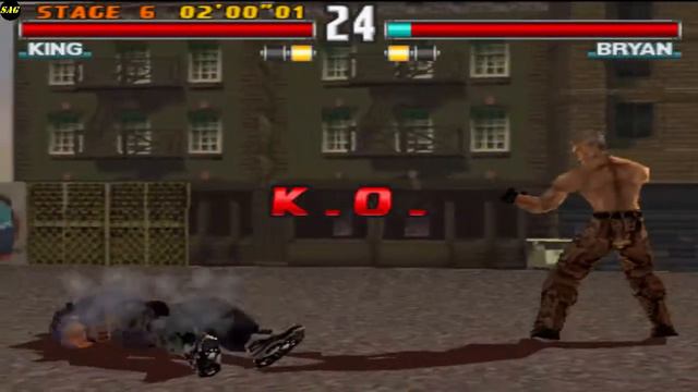 TEKKEN 3 - FULL GAMEPLAY - KING (PS1) PLAYTHROUGH NO COMMENTARY - SERGIO GAMER