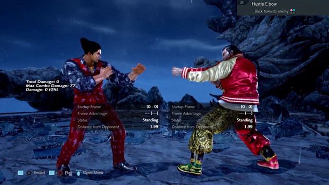 Tekken 7 Feng Wei Safe Moves 4k