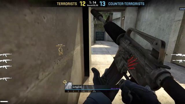 M4A1-S  Basilisk Craft  Ace