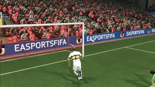 FIFA 15 Gameplay - CRAZY Xavi Skills BACKWARDS HEADER! | HD PS3 Gameplay