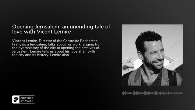 Opening Jerusalem, An Unending Tale Of Love With Vicent Lemire
