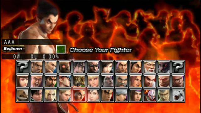 Tekken all Characters Selection Evolution 1994-2015