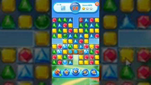 Jewel Crush Level 16 - No Boosters ★★★