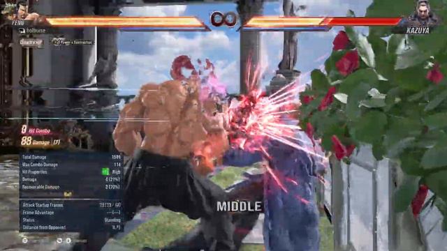 TEKKEN™8 Feng Wall Break Combo