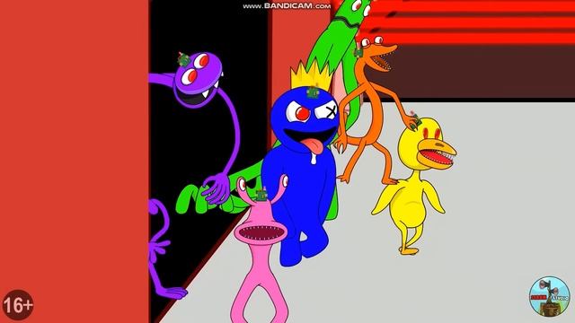 САД БАНБАН ПРОТИВ РАДУЖНЫХ ДРУЗЕЙ Мультик Анимация