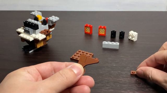 LEGO CREATOR 31109 海賊船 組み替え ガイコツロボットの作り方 How to build Pirate Ship Altanative build Skull Robot