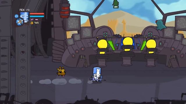 Castle Crashers{Летающая тарелка} №4