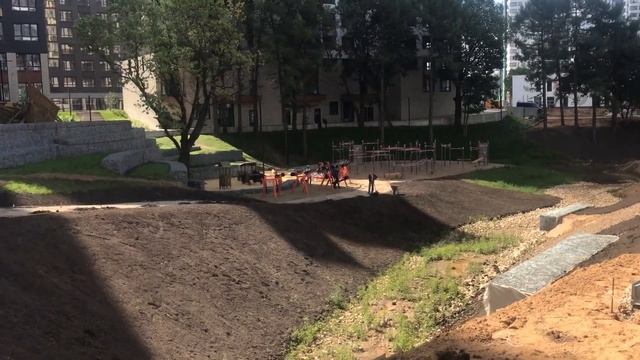 Устройство габионов ЖК «Скандинавия», СК «ГОРОДОК»