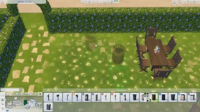 Строительство Sims 4 | Частный парк | Alyasky