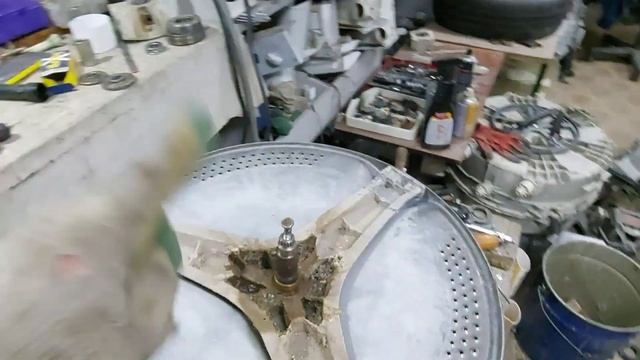 Candy. Канди замена подшипников. Обзор стиральной машинки.