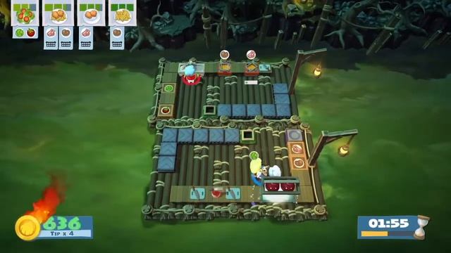 Overcooked! 2 | 4-2 | 2 Player Co-op | 4 Stars | 1,224 Points