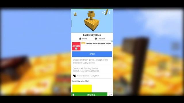 Lucky Tree SKYBLOCK Map For Minecraft Pe 1.19 | Mcpe 1.19+ SKYBLOCK! | Lucky SKYBLOCK Map For Pe