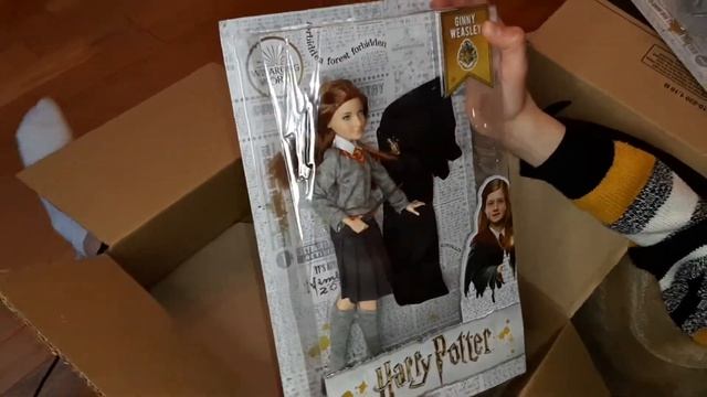 my first Harry Potter dolls  Harry Potter and Ginny Weasley dolls - unboxing and review!