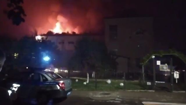 Пожар в детдоме в Зеленоградске 1