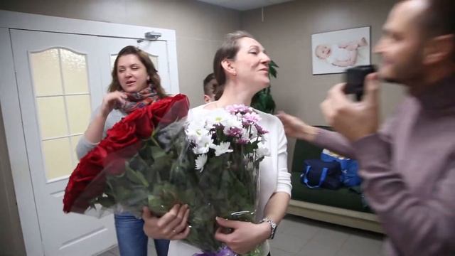 14.11.2020 Москва выписка из роддома Наталии и Максима.