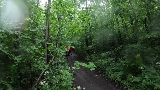 Прокат на мотиках в дождь. Сломался мотоцикл