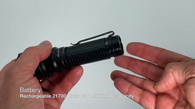 Fenix WF26R Flashlight Operational Demonstration Video