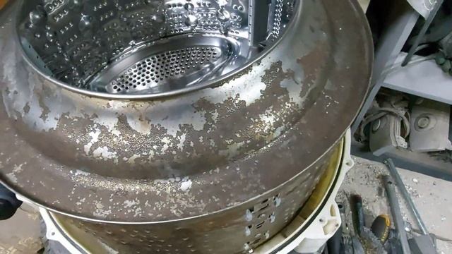 LG. Замена подшипников. Обзор стиральной машинки.