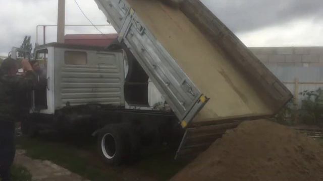 ЗИЛ Бычок выгрузка