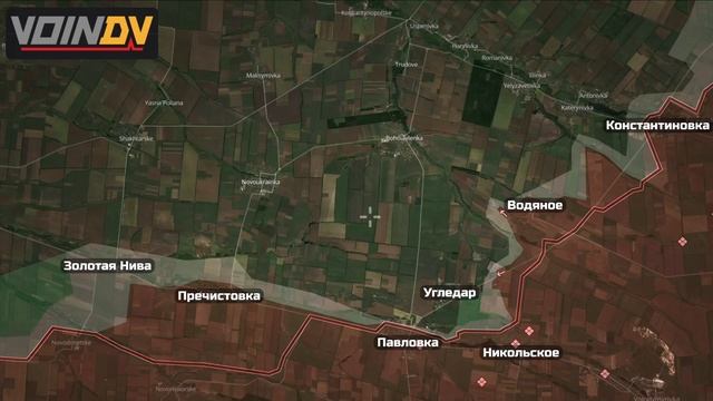 Хронология изменения ЛБС и освобождения территории на Угледарском направлении