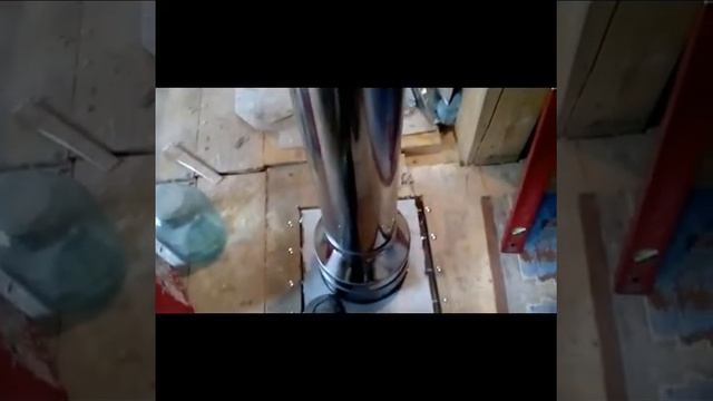 Сэндвич труба установка