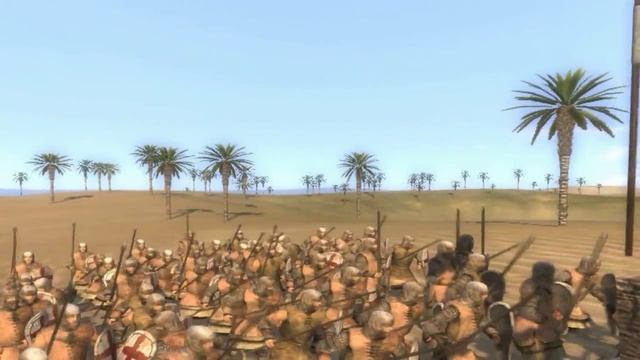 ( CINEMÁTICA ) Medieval II Total War - Crusaders Vs Mouros (#2)