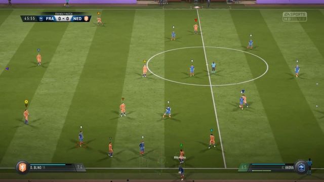 FIFA18 Pro Clubs | France Vs Holland | FVPA Nationsleague | Matchday 1