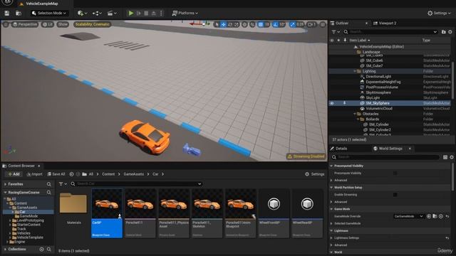 4. Configuring And Texturing The Car