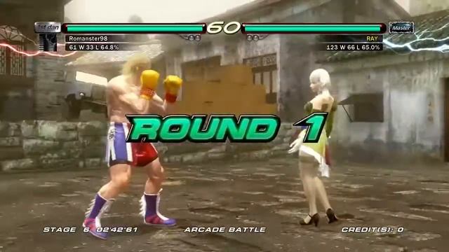 Tekken 6 - Arcade Battle As Steve Fox 1/2