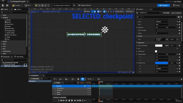 5. Creating A Checkpoint And Finish Line