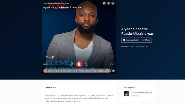 Interview With Radio 702