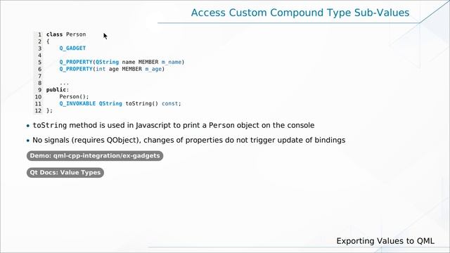 Introduction To Qt - QML (Part 46) - Exporting Values From C++ To QML