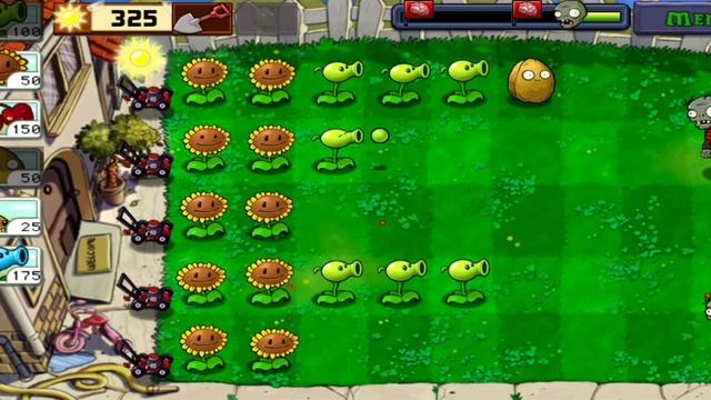 Прохождение Растения Vs Зомби🌱🌱🌱
