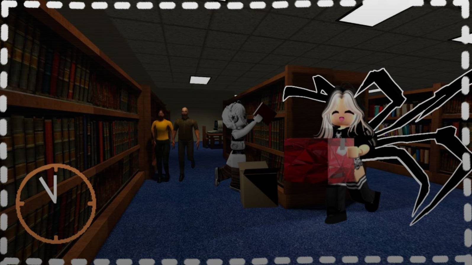 МЫ РЕШИЛИ ОГРАБИТЬ БИБЛИОТЕКУ! Roblox