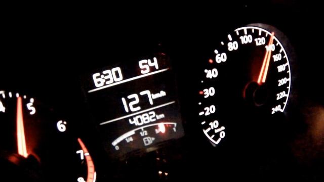 Volkswagen Polo Sedan 1.6 6AT (2015): Разгон