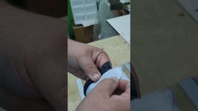 Пришивание воротника к стойке