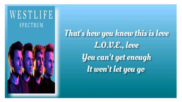 Westlife   L  O  V  E Lyrics