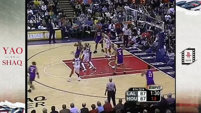 Yao vs. Shaq 2003  Houston Rockets Rockets Cuts  Ep. 18