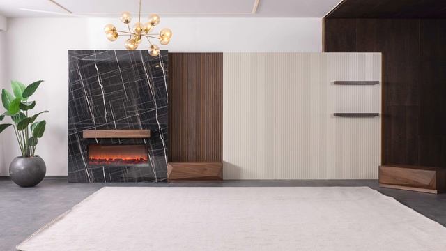 TV композиция CARIZMA фабрики Muzaffer Furniture