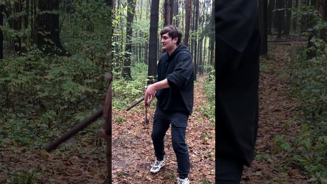 Выживание в лесу с медведем