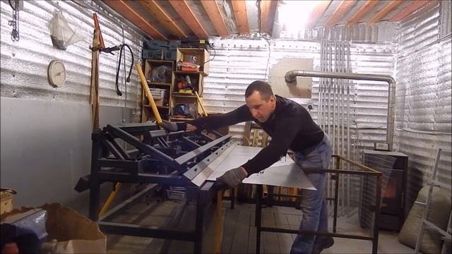 Мастерская начинающего кроликовода  Серия № 4.  Листогиб ЛГС 26 и работа на нем